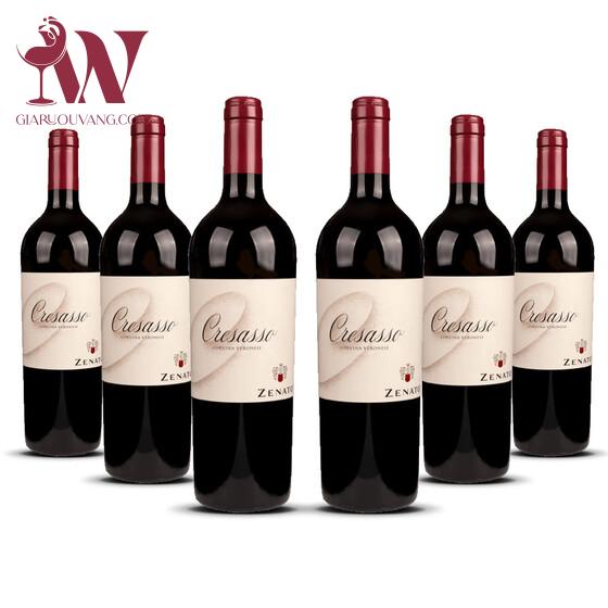VANG Ý ZENATO CRESASSO CORVINA VERONESE 2015 14 ĐỘ