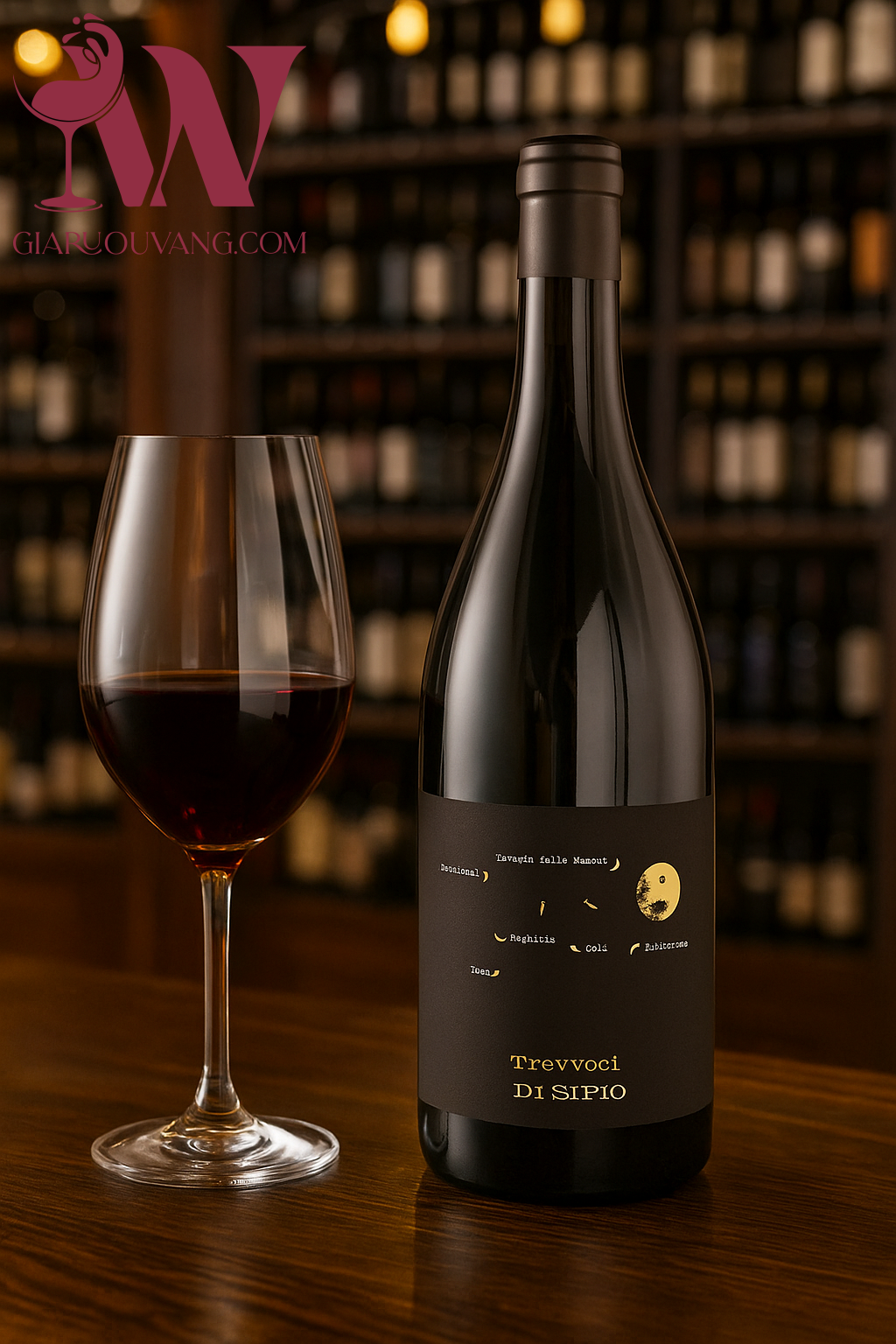 VANG DI SIPIO TREVVOCI COLLINE TEATINE ROSSO 13,5 ĐỘ