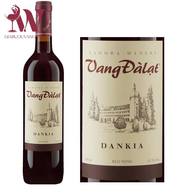 VANG ĐÀ LẠT DANKIA RED WINE 12,5 ĐỘ