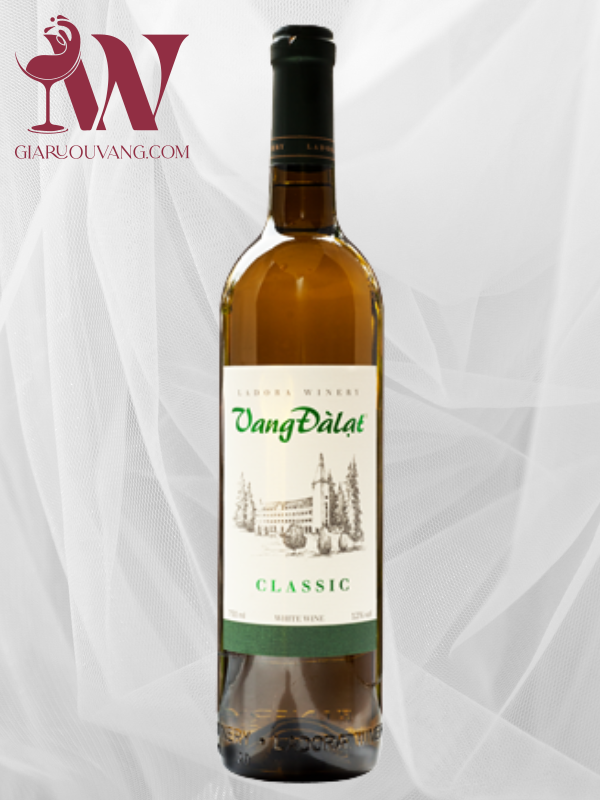 Vang Đà Lạt Classic White Wine 750ml12%vol