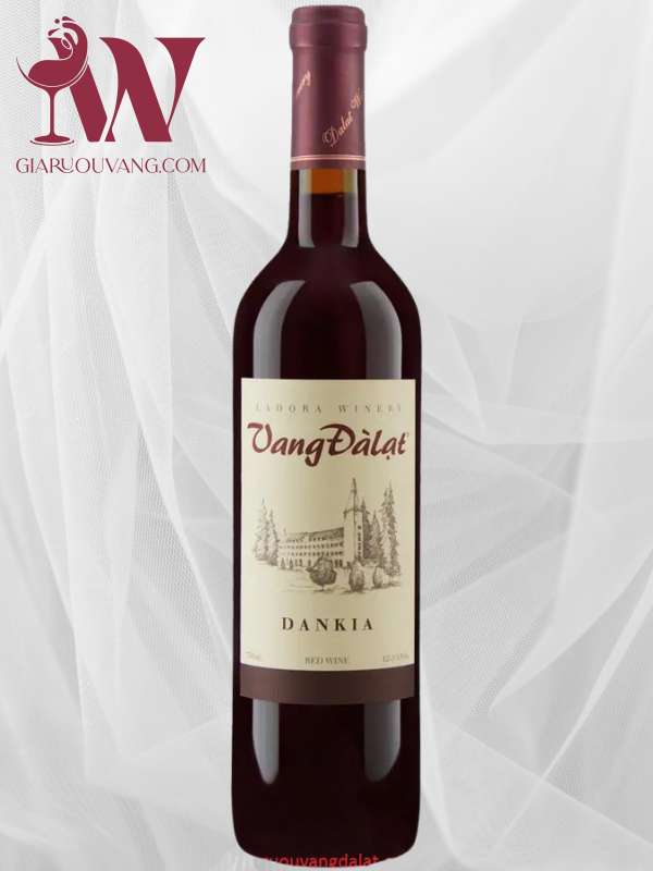 Vang Đà Lạt Dankia Red Wine 750ml12.5%vol