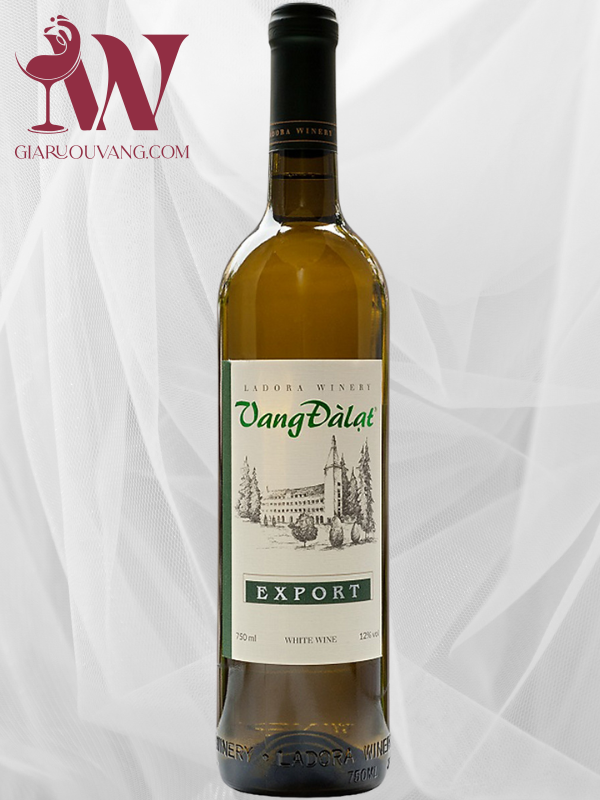 Vang Đà Lạt Export White Wine 750ml12%vol