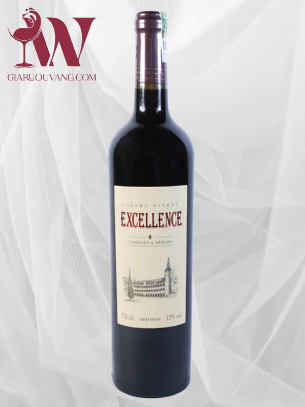 Vang Đa lạt Excellence Red Wine 750ml12%vol