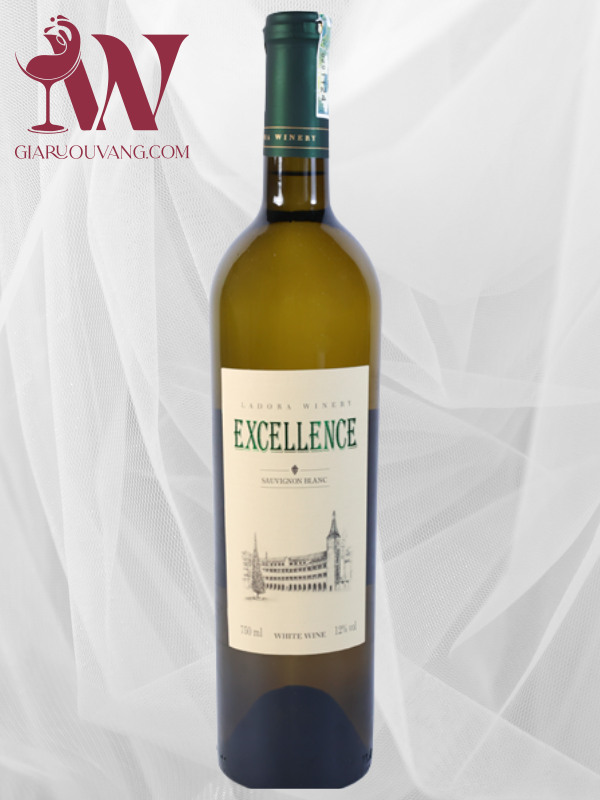 Vang Đà lạt Excellence White wine 750 ml12%vol