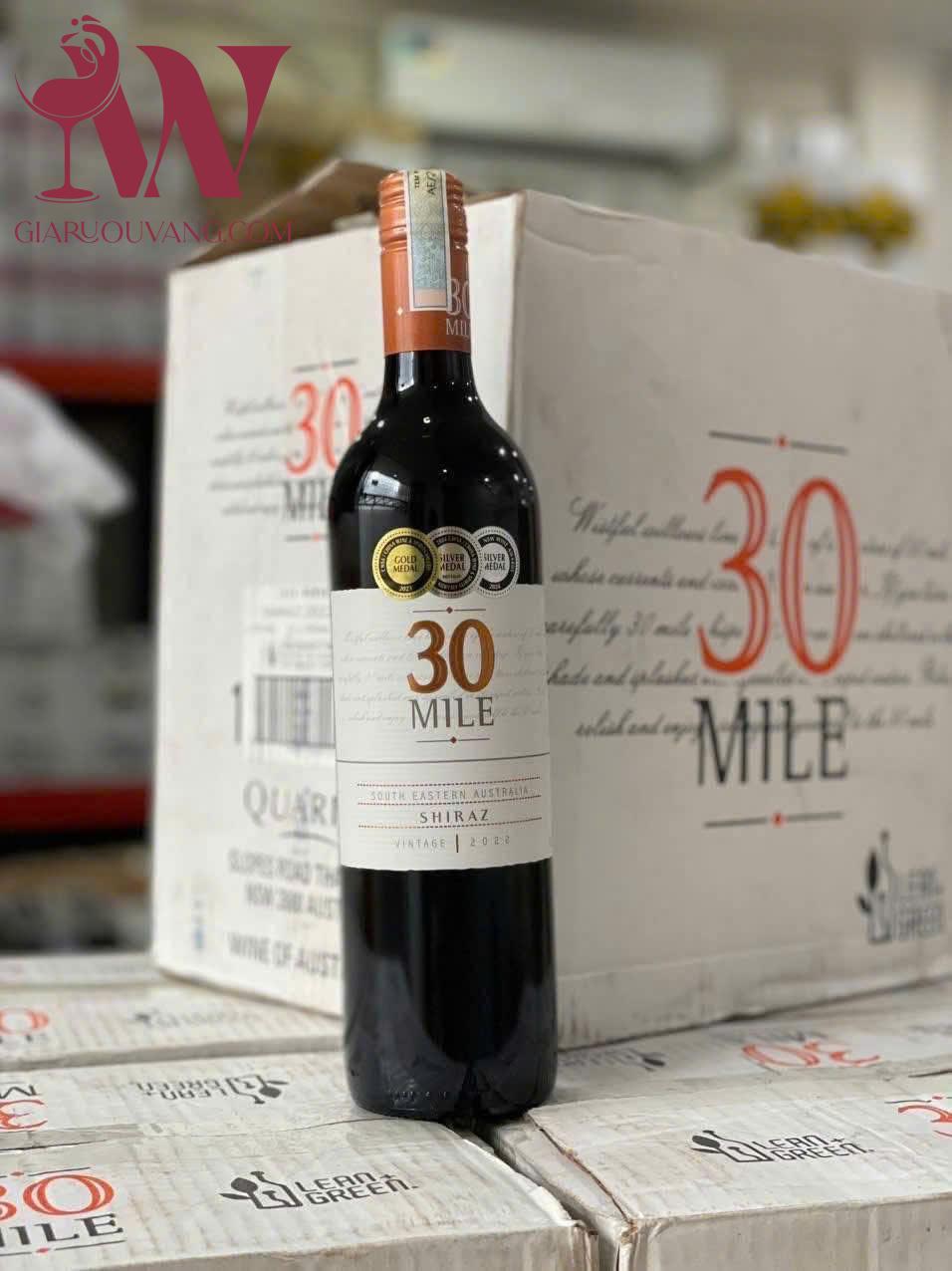 RƯỢU VANG 30 MILE SHIRAZ