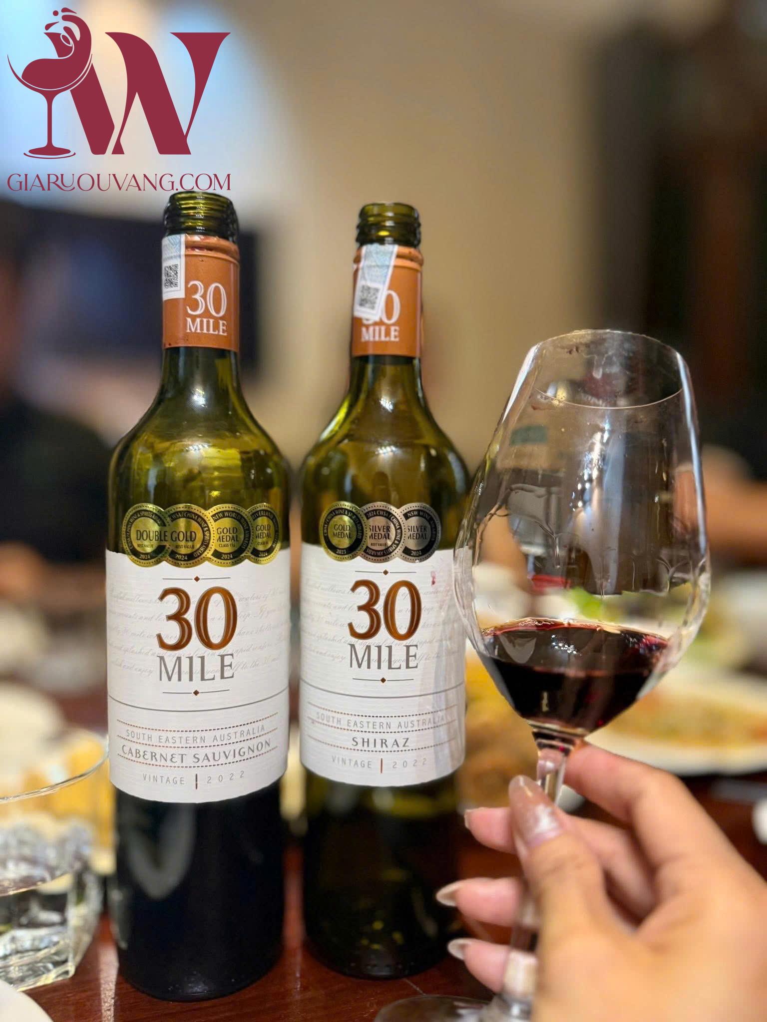RƯỢU VANG 30 MILE CABERNET SAUVIGNON
