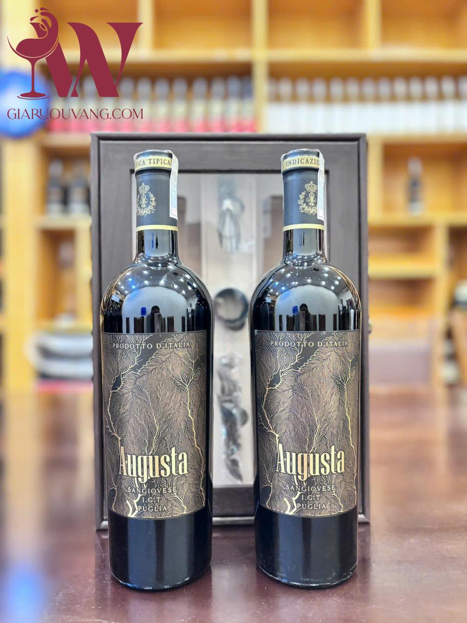 RƯỢU VANG Ý AUGUSTA SANGIOVESE PUGLIA