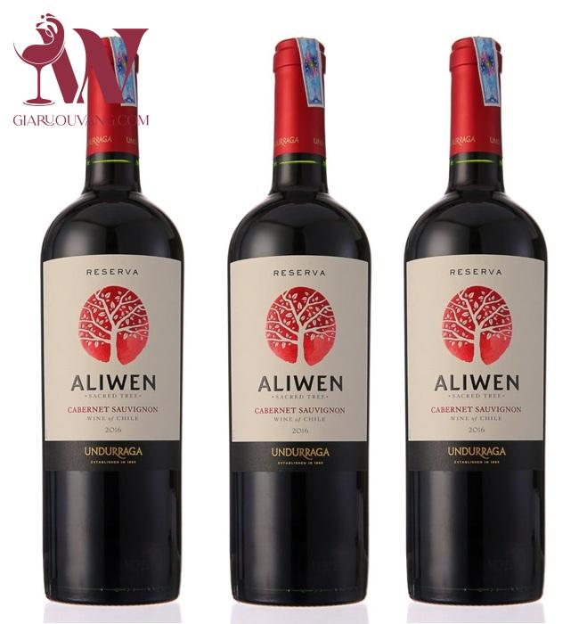 VANG CHILE ALIWEN RESERVA CABERNET SAUVIGNON 13,5 ĐỘ