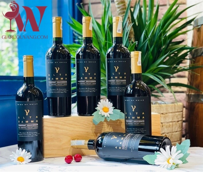 VANG CHILE ALTA GAMMA CABERNET SAUVIGNON RẺ NHẤT