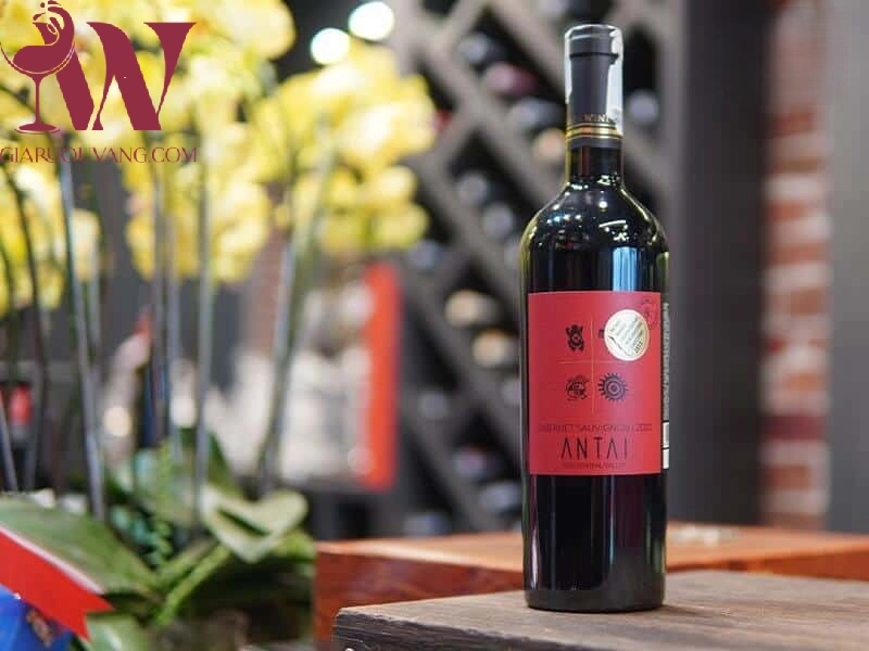 VANG CHILE ANTAI CABERNET SAUVIGNON 13 ĐỘ