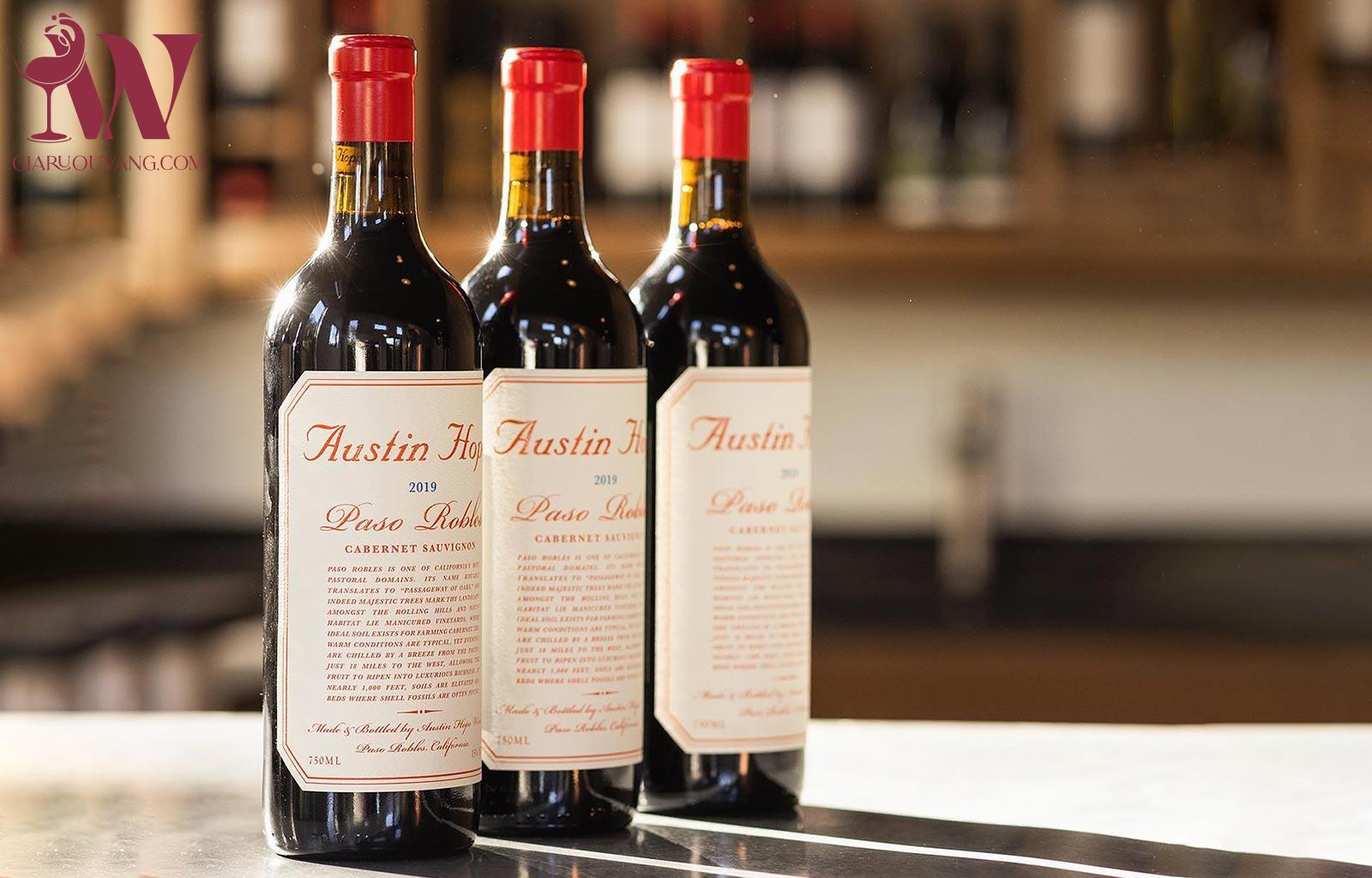 VANG MỸ AUSTIN HOPE CABERNET SAUVIGNON