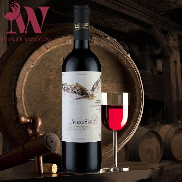 VANG CHILE AVES DEL SUR GRAN RESERVA 14 ĐỘ