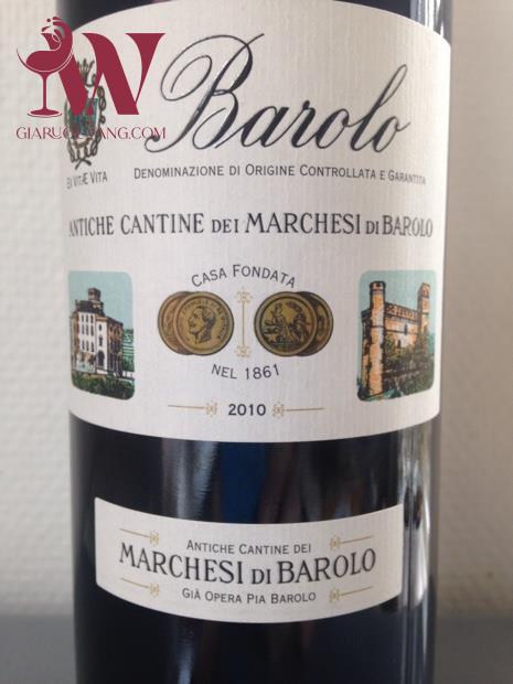 VANG Ý BAROLO MARCHESI DI BAROLO