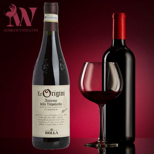 VANG Ý LE ORIGINI AMARONE DELLA VALPOLICELLA CLASSICO
