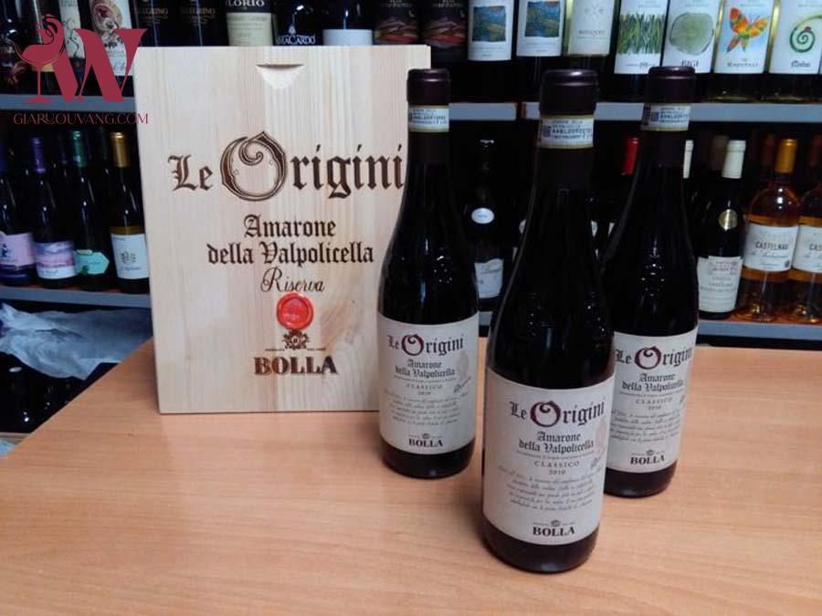 VANG Ý LE ORIGINI AMARONE DELLA VALPOLICELLA CLASSICO