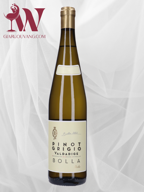 VANG Ý BOLLA PINOT GRIGIO VALDADIGE DOC RETRO