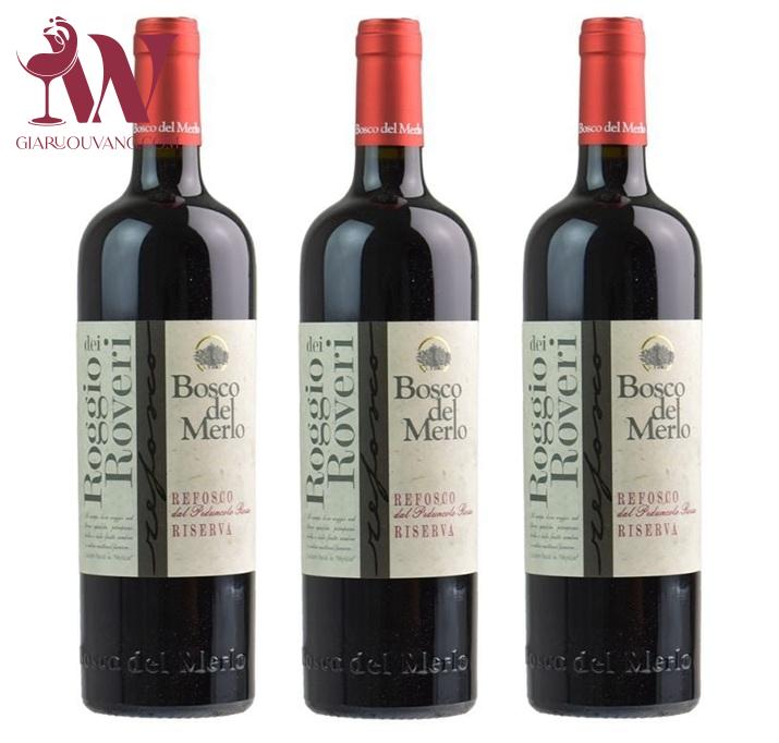 VANG Ý BOSCO DEL MERLO REFOSCO RISERVA DOC 2018