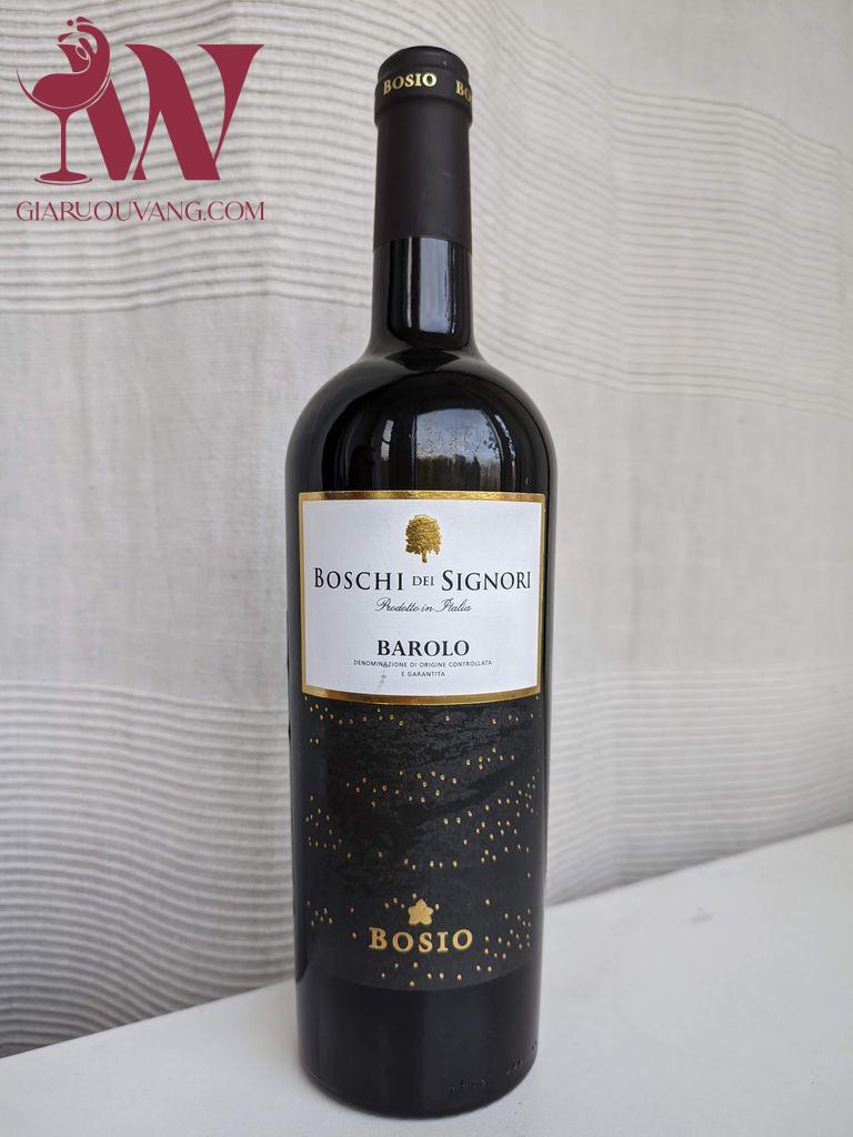 VANG Ý BOSIO BOSCHI DEI SIGNORI BAROLO