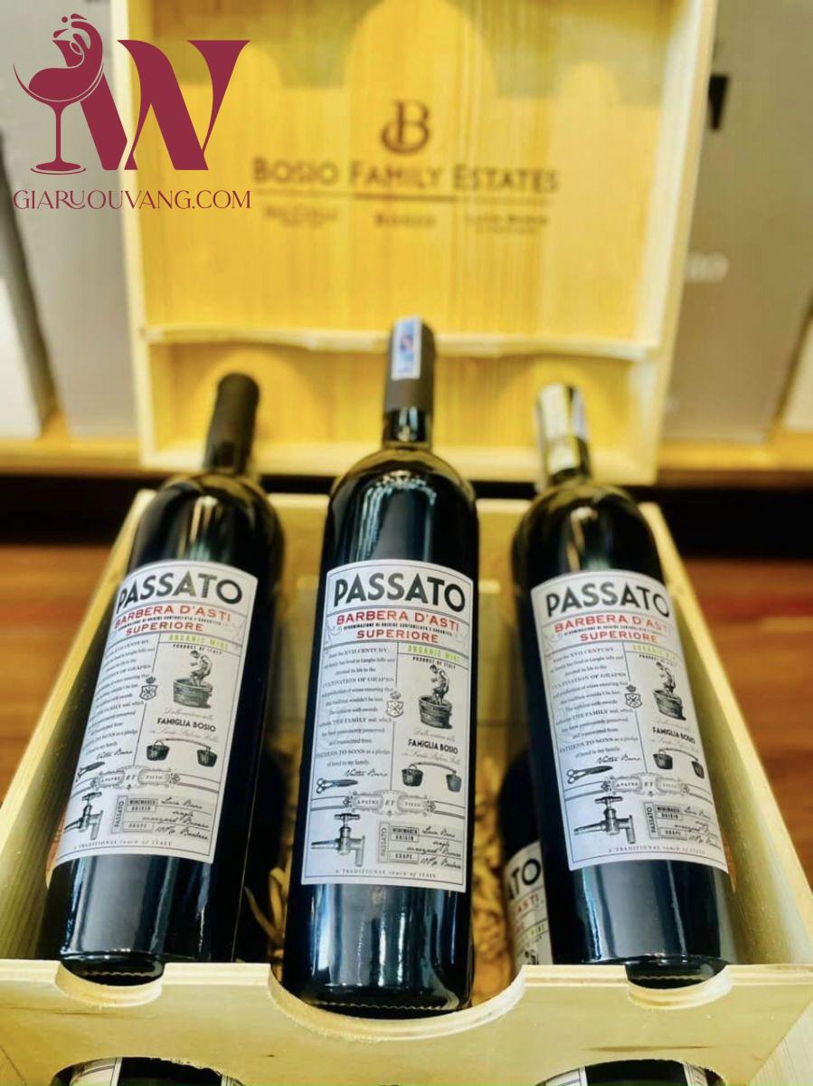 VANG Ý PASSATO BARBERA D'ASTI DOCG SUPERIORE ORGANIC