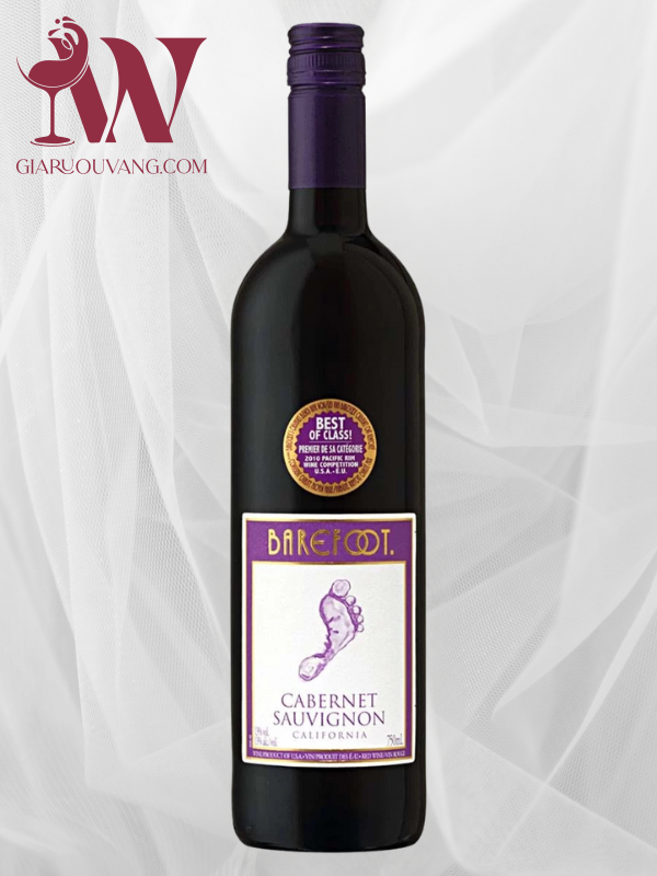 VANG MỸ BAREFOOT VARIETAL CABERNET SAUVIGNON-RẺ