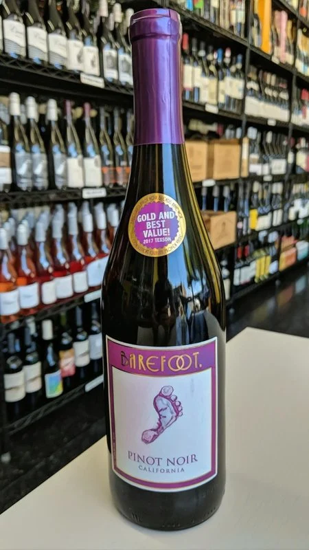 VANG MỸ BAREFOOT VARIETAL PINOT NOIR 