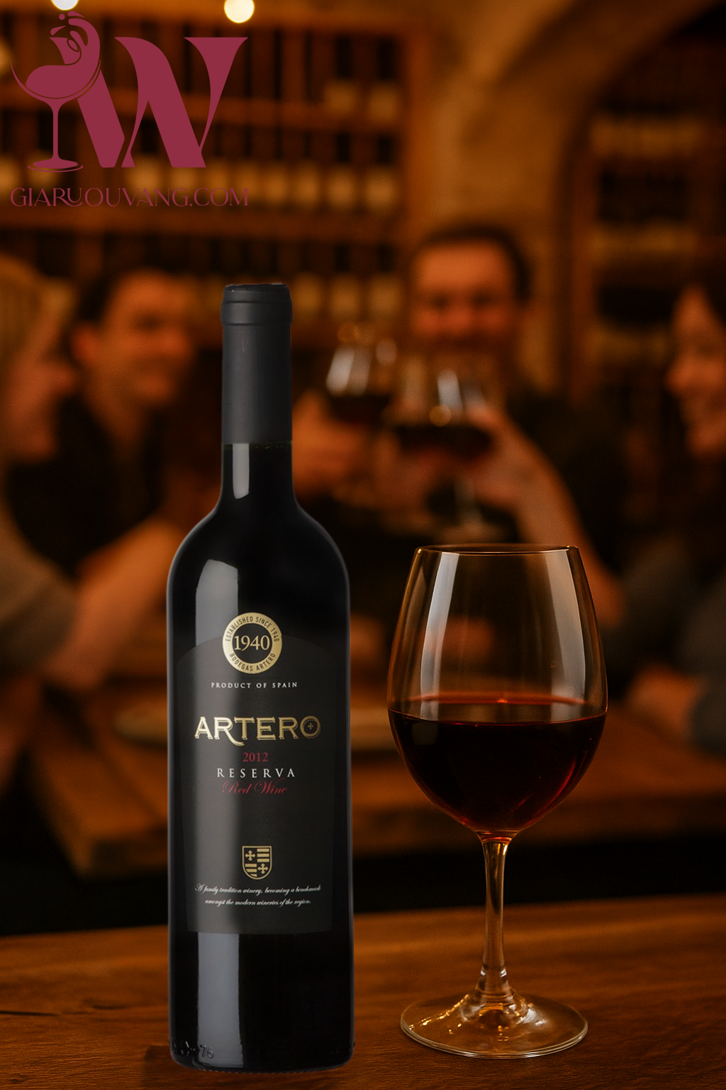 RƯỢU VANG BODEGAS ARTERO RESERVA 14 ĐỘ RẺ NHẤT