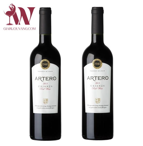 RƯỢU VANG BODEGAS ARTERO TEMPRANILLO 13 ĐỘ RẺ NHẤT