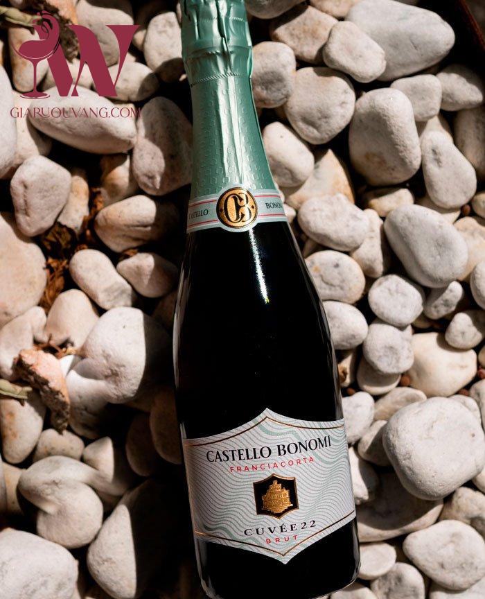 VANG Ý CASTELLO BONOMI FRANCIACORTA CUVEE 22 BRUT BIO
