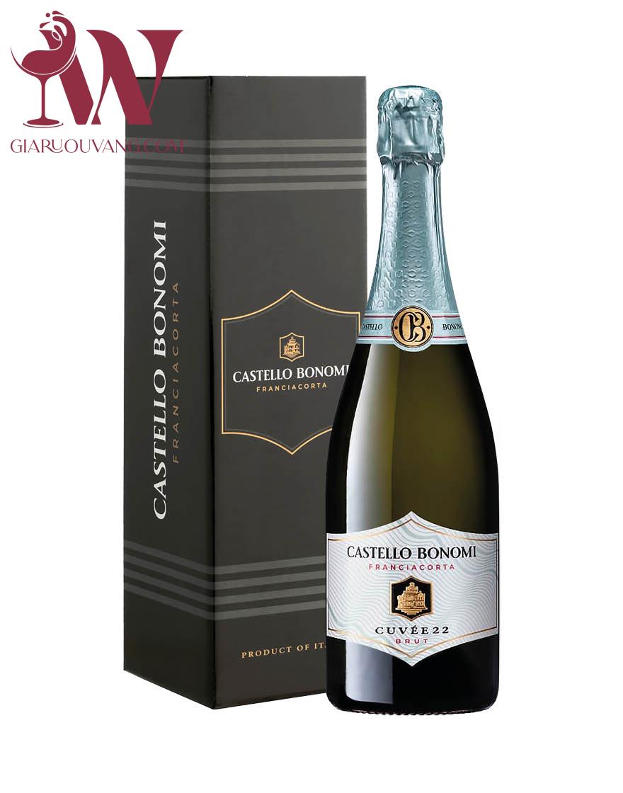 VANG Ý CASTELLO BONOMI FRANCIACORTA CUVEE 22 BRUT BIO