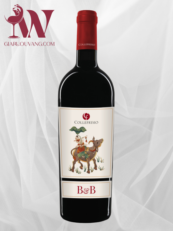 RƯỢU VANG Ý CF COLLEFRISIO B&B VINO ROSSO