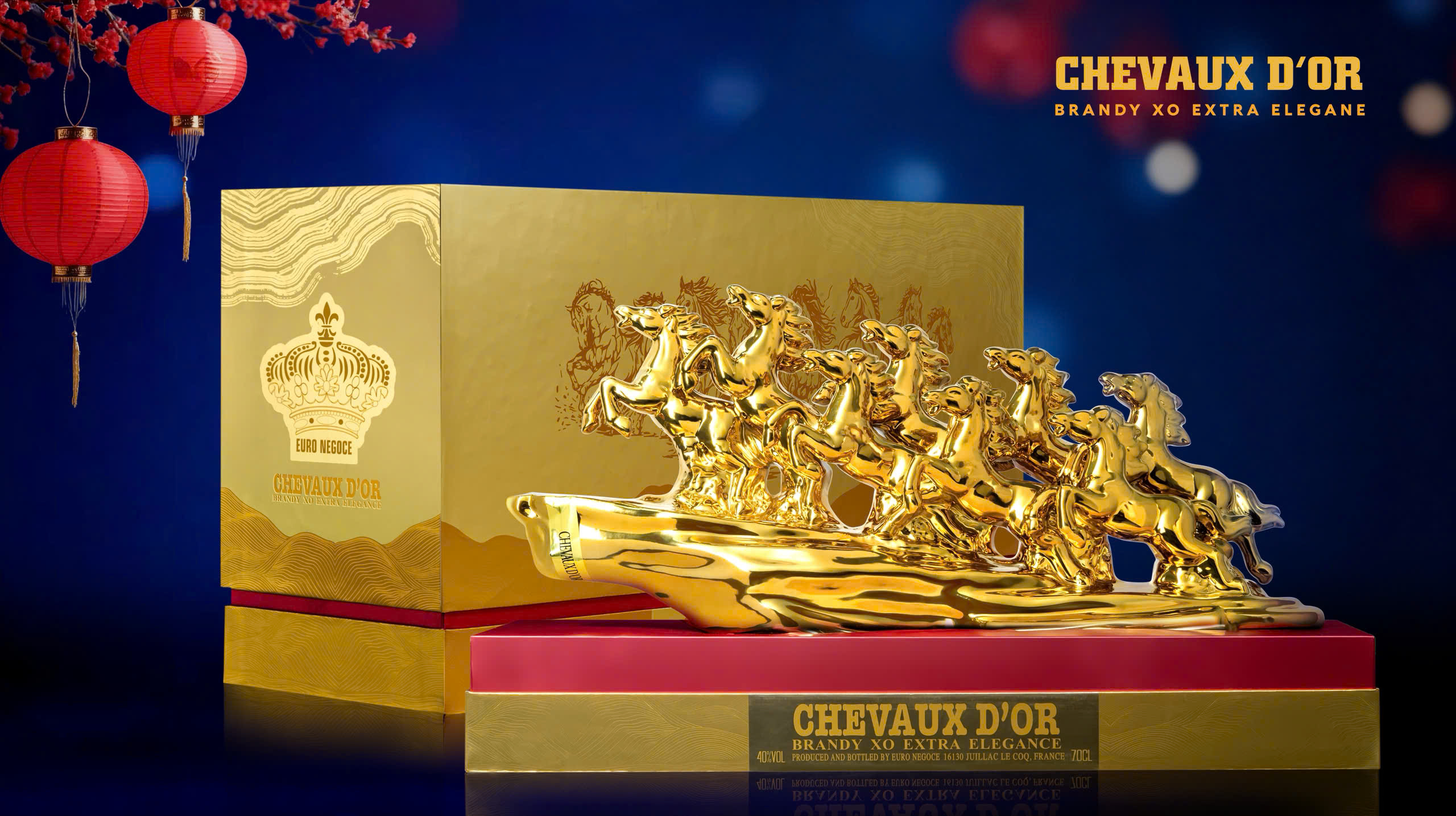 RƯỢU CHEVAUX D’OR BRANDY XO EXTRA