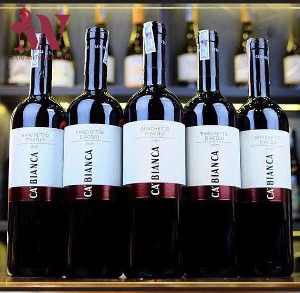 VANG Ý CA'BIANCA BRACHETTO D'ACQUI DOCG