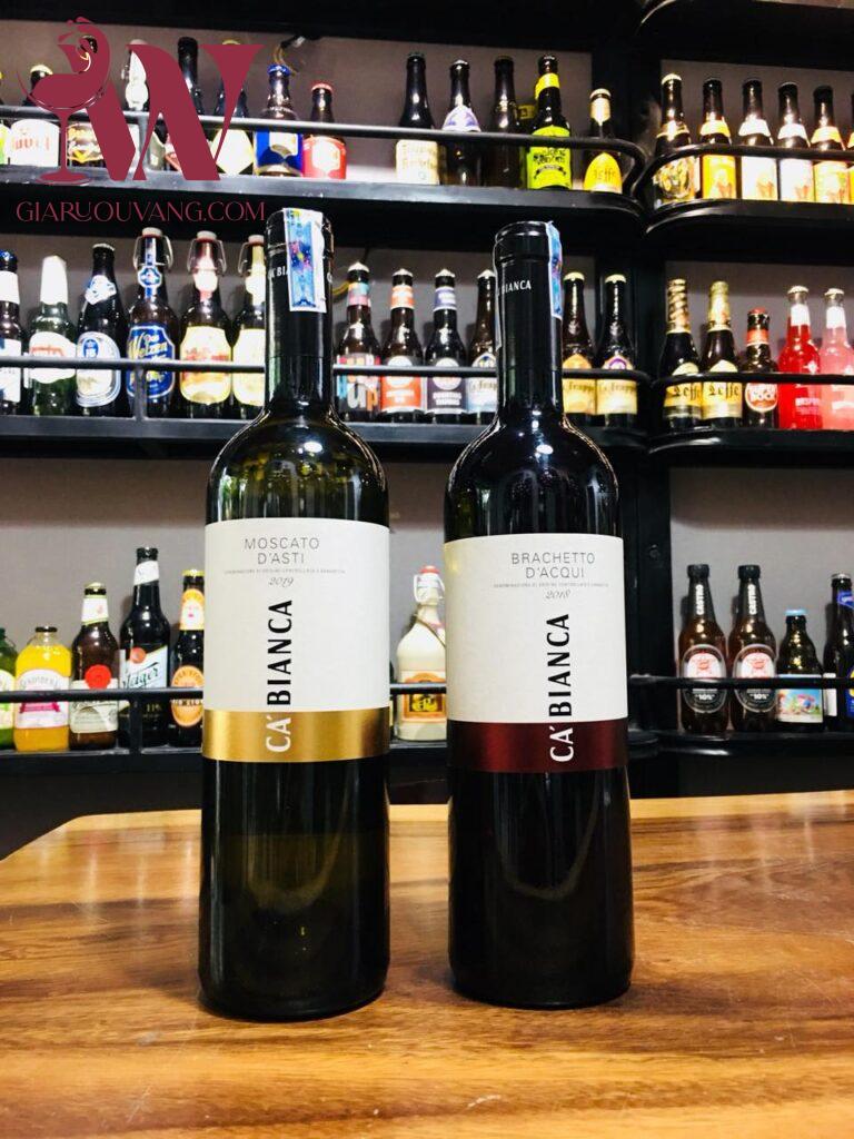 VANG Ý CA'BIANCA BRACHETTO D'ACQUI DOCG