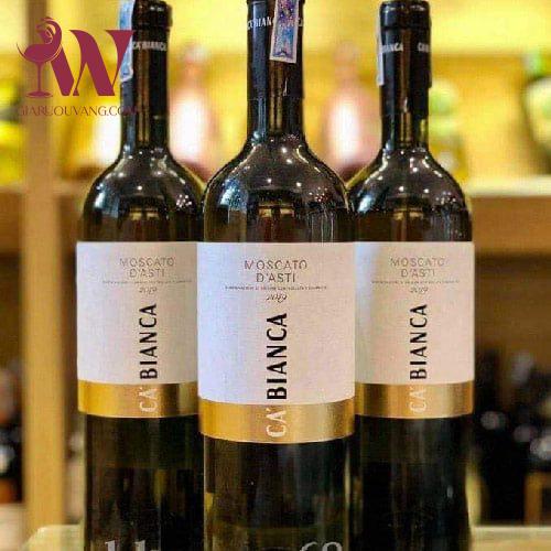 VANG Ý CA'BIANCA MOSCATO D'ASTI DOCG