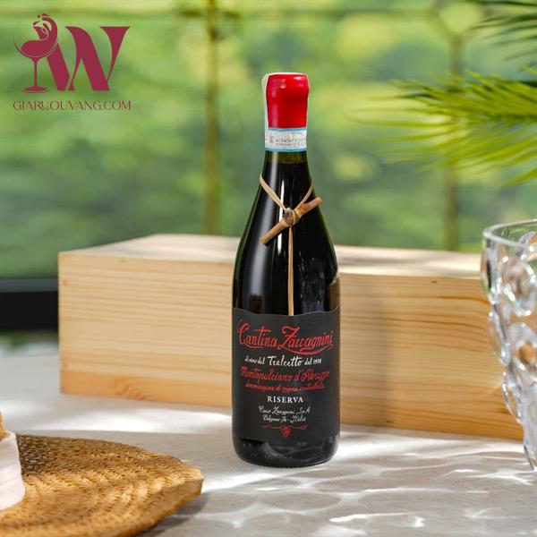 VANG Ý CANTINA ZACCAGNINI MONTEPULCIANO D'ABRUZZO RISERVA