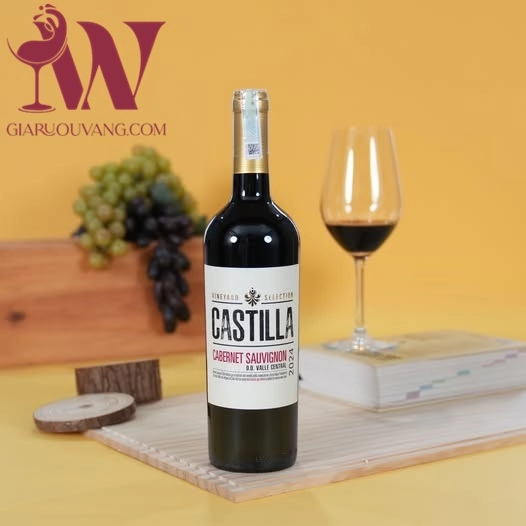 VANG CHILE CASTILLA CABERNET SAUVIGNON 13 ĐỘ RẺ NHẤT