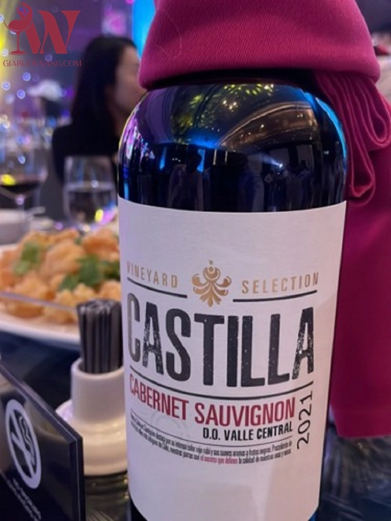 VANG CHILE CASTILLA CABERNET SAUVIGNON 13 ĐỘ RẺ NHẤT