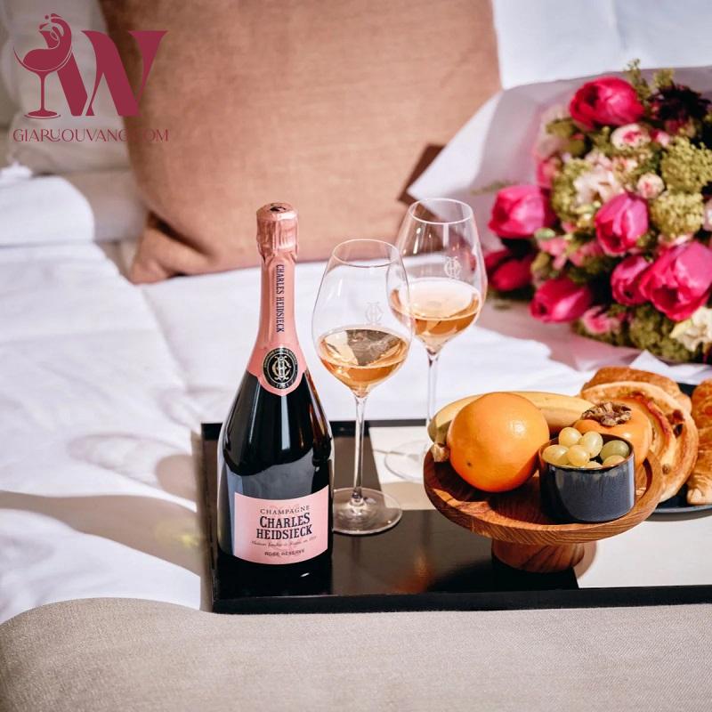 RƯỢU CHAMPAGNE CHARLES HEIDSIECK ROSÉ RÉSERVE