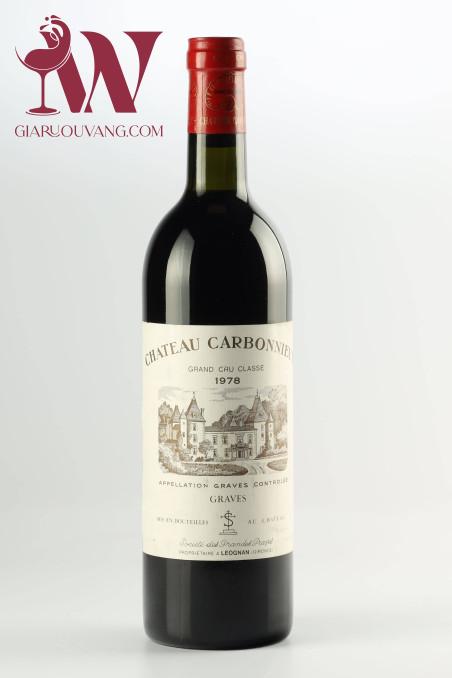 RƯỢU VANG PHÁP CHÂEAU CARBONNIEUX 1957