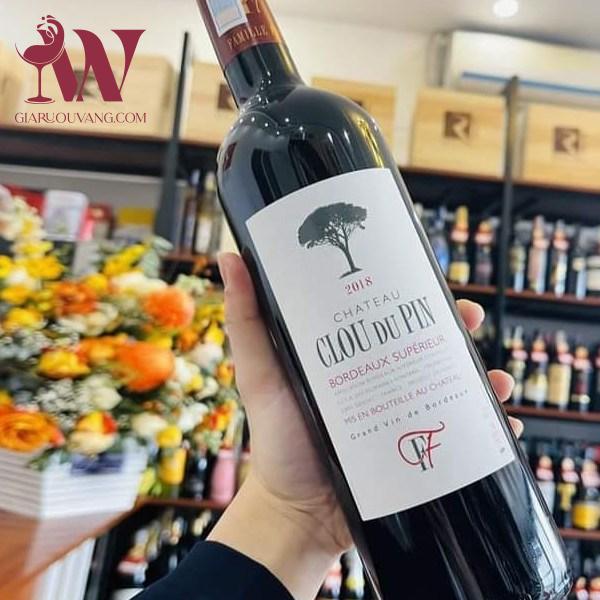 VANG PHÁP CHÂTEAU CLOU DU PIN BORDEAUX SUPÉRIEUR