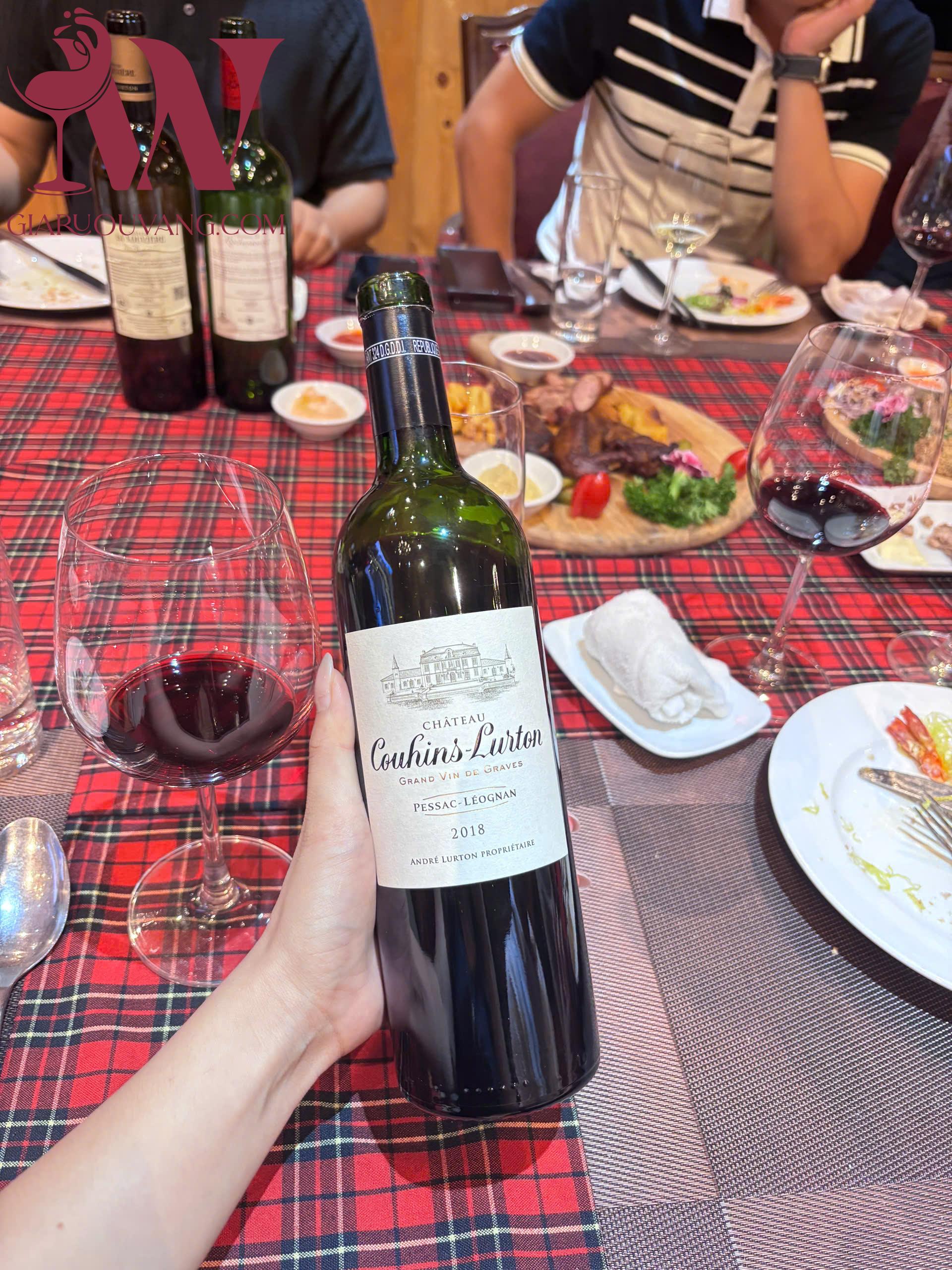 VANG PHÁP CHATEAU COUHINS LURTON GRAND VIN DE GRAVES