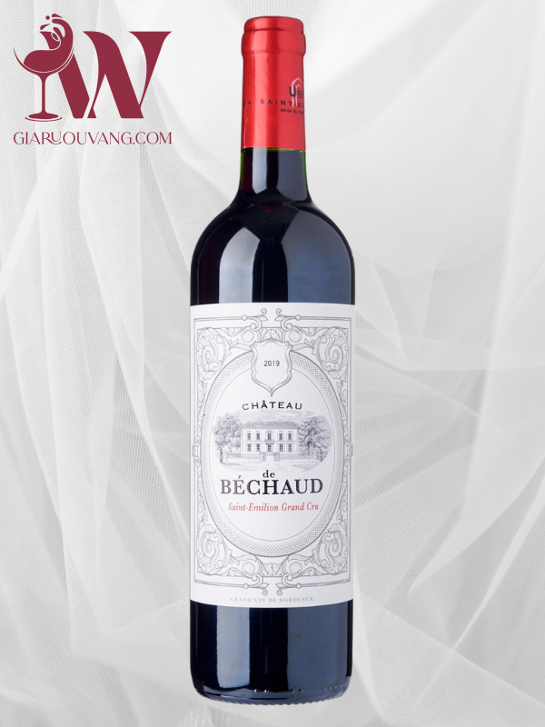 VANG PHÁP CHATEAU DE BECHAUD SAINT EMILION GRAND CRU 13,5 ĐỘ