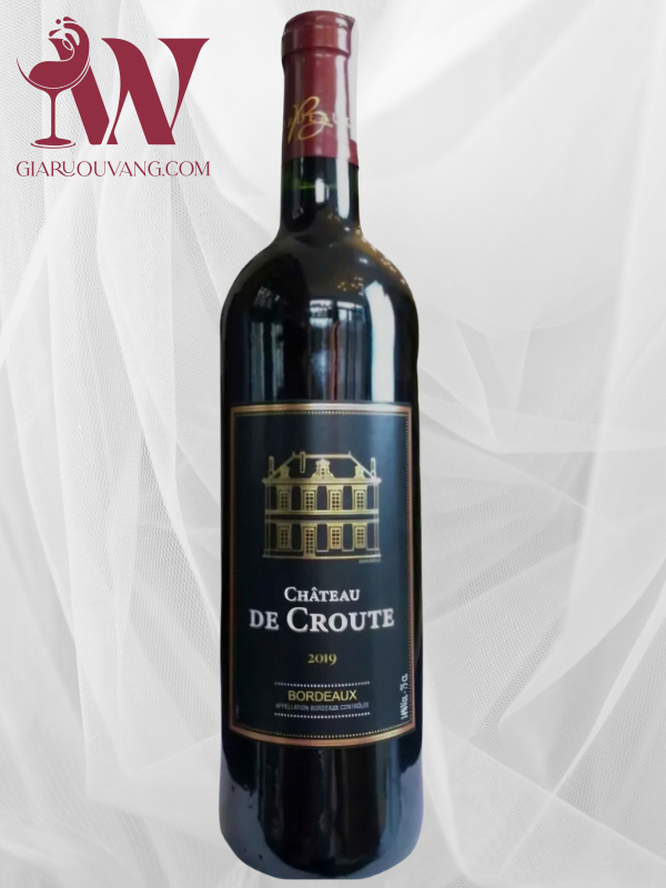 VANG PHÁP CHÂTEAU DE CROUTE BORDEAUX