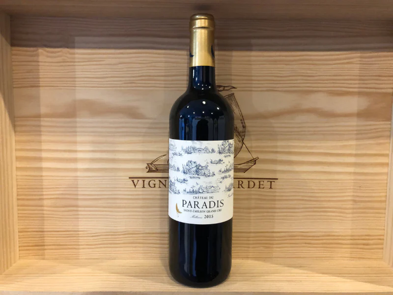 VANG PHÁP CHATEAU DU PARADIS SAINT EMILION GRAND CRU