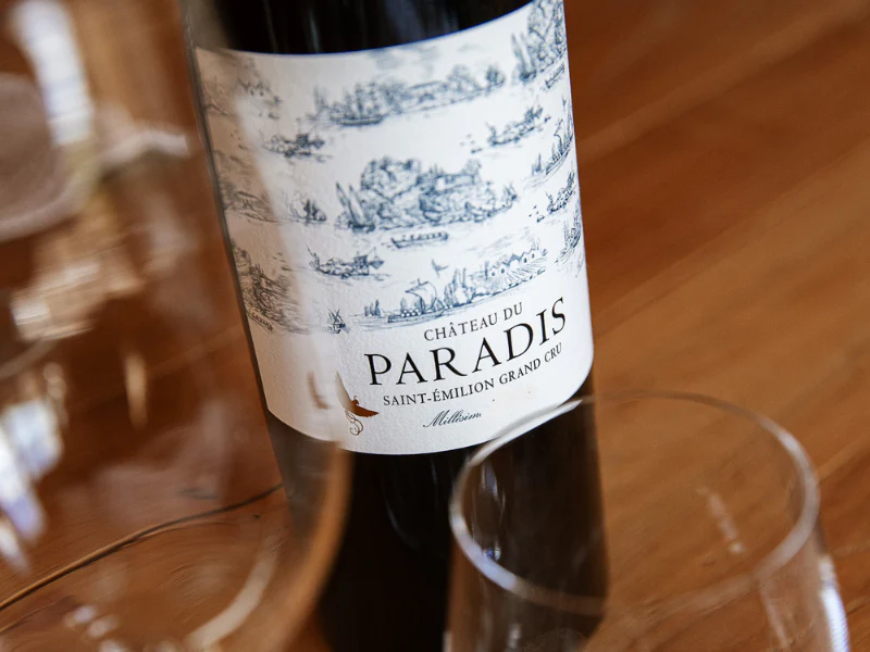 VANG PHÁP CHATEAU DU PARADIS SAINT EMILION GRAND CRU