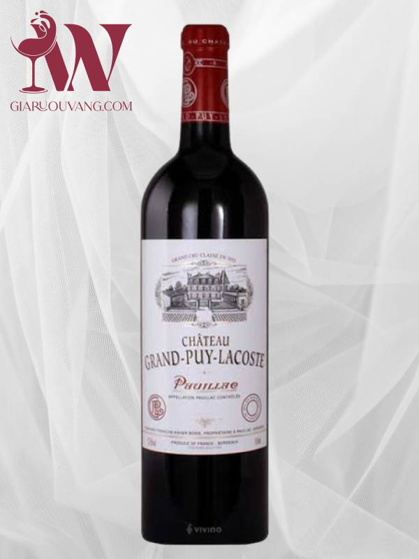 RƯỢU VANG CHÂTEAU GRAND PUY LACOSTE 2018