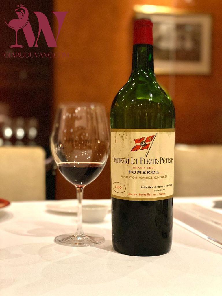 VANG PHÁP CHÂTEAU LA FLEUR PETRUS 1970