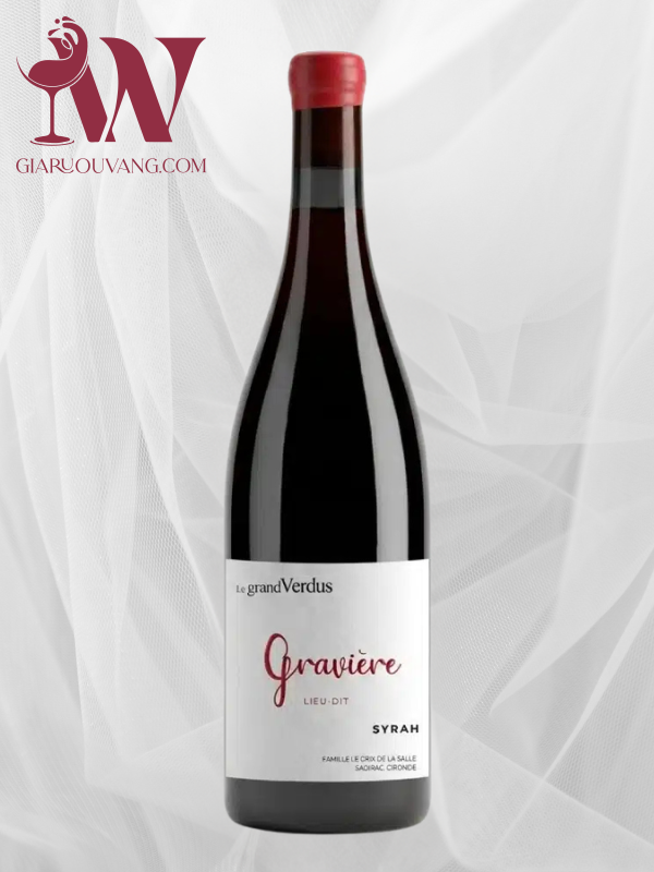 VANG PHÁP CHÂTEAU LE GRAND VERDUS GRAVIÈRE – SYRAH