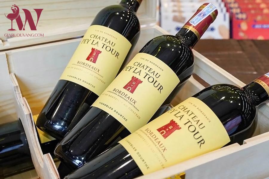 VANG PHÁP CHÂTEAU PEY LA TOUR