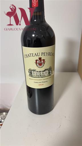 VANG PHÁP CHÂTEAU PEYREAU SAINT-ÉMILION GRAND CRU